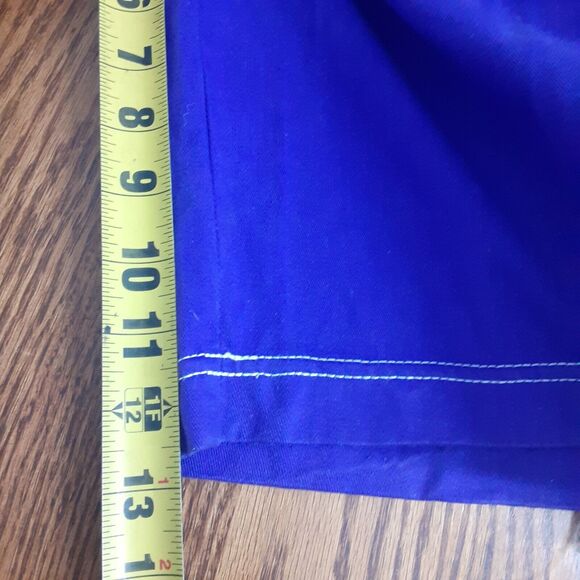 Vtg Ocean Pacific OP Mens L Oversize Baggy Purple Utility Shorts Made In USA NWT - Picture 11 of 11